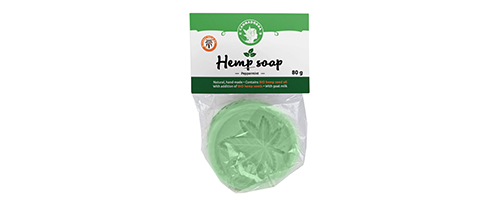 Hemp soap with mint (80g)