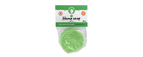 Hemp soap with Aloe Vera (80g)