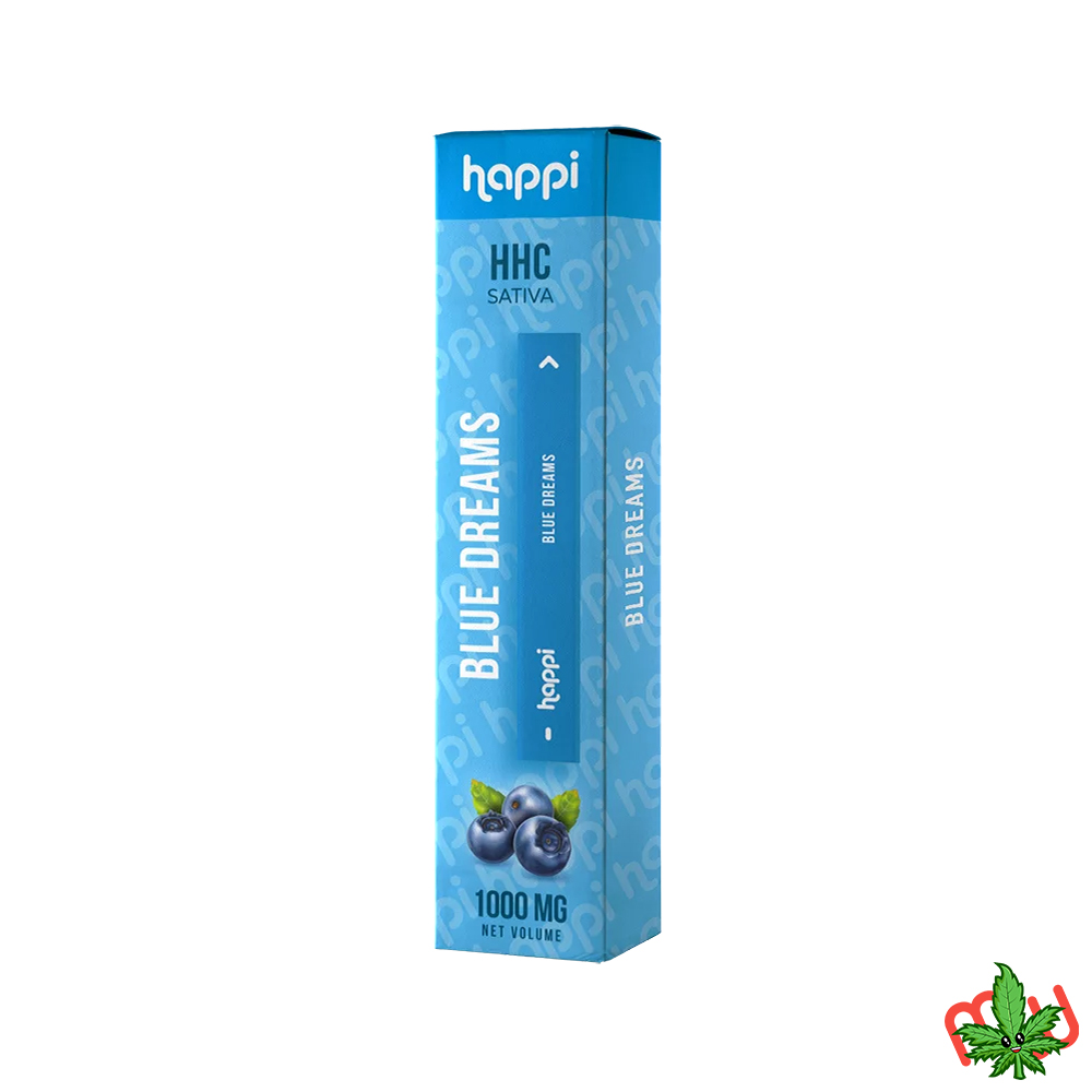 Buy HAPPI HHC disposable Blueberry